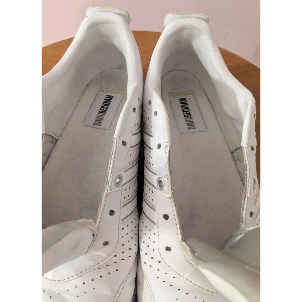 Adidas Sprint Elite DB Beckham White Leather Sneakers Size 13 G31477